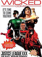 Лига справедливости ХХХ: Пародия Акселя Брауна